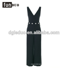 2018 élégant Sexy Fashion Jumpsuit bande profonde V femmes fashional Romper